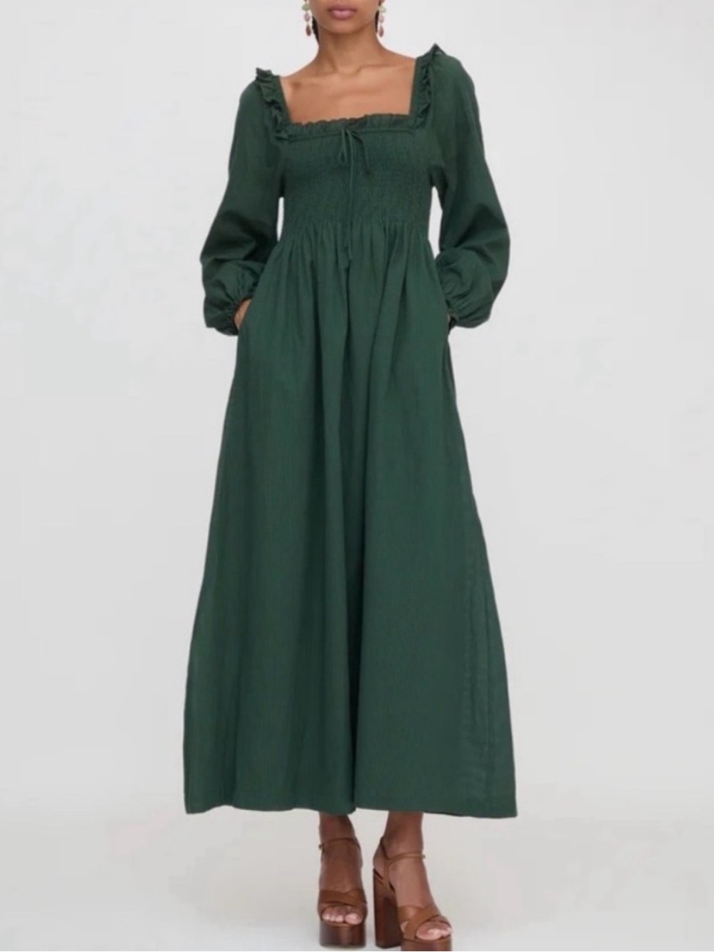 Hill House Home Scarlett Longsleeve Nap Dress